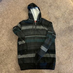 Quiksilver lined hoodie